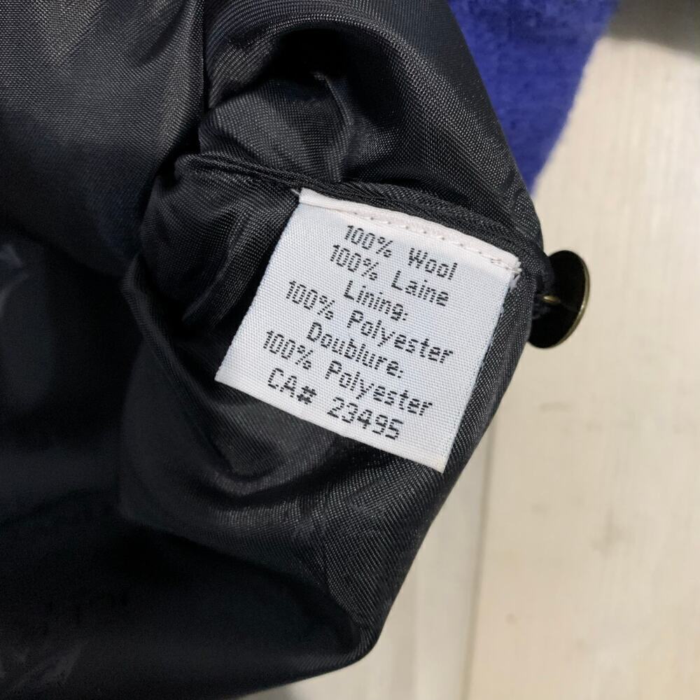 Vintage islandic Design Wool Zip Sweater Size PS - Picture 4 of 8